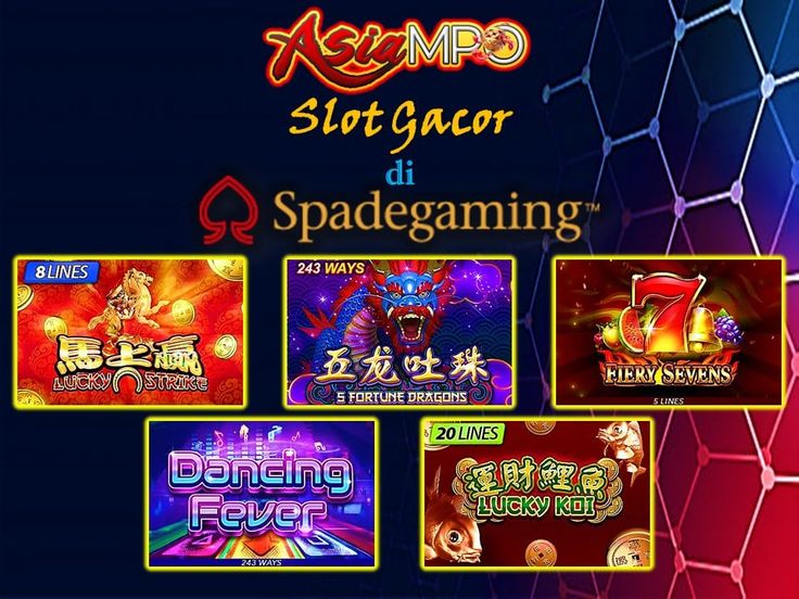 SLOT GACOR SPADEGAMING - SITUS ASIAMPO in 2021 | Slots games, Agen, Slot